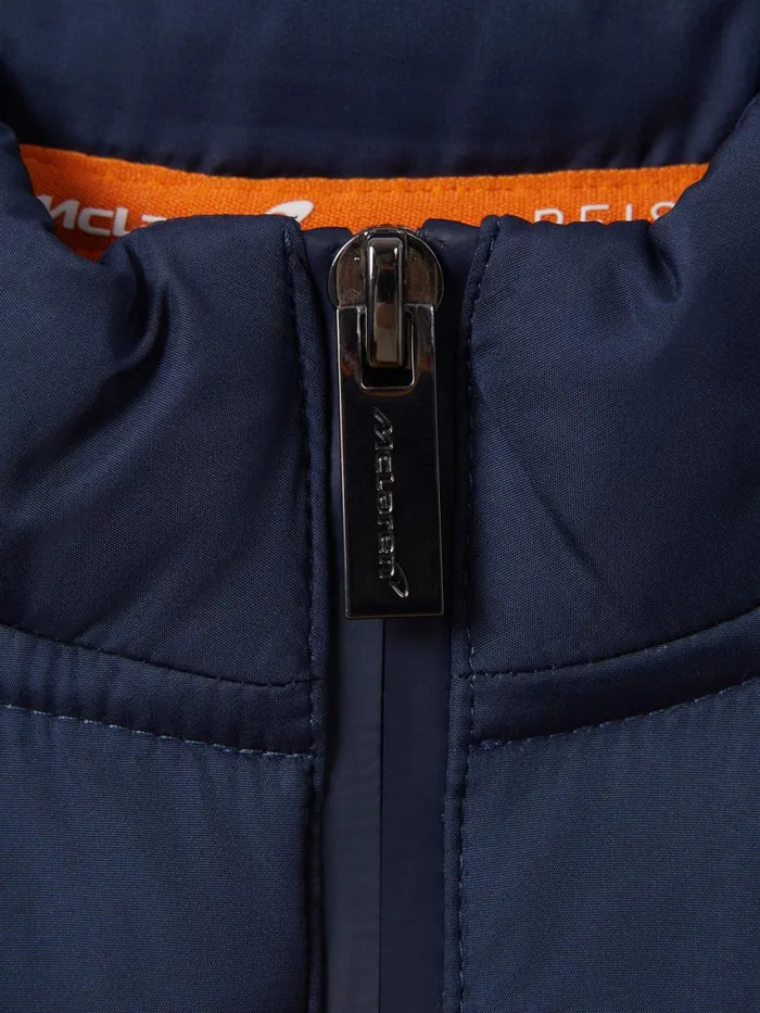 Children Reiss Reiss X Mclaren F1 Team F1 Hybrid Quilt And Knit Gilet Airforce Blue