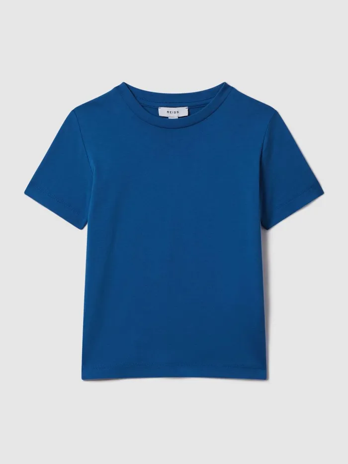 Children Reiss TShirts Bless Crew Neck TShirt Lapis Blue