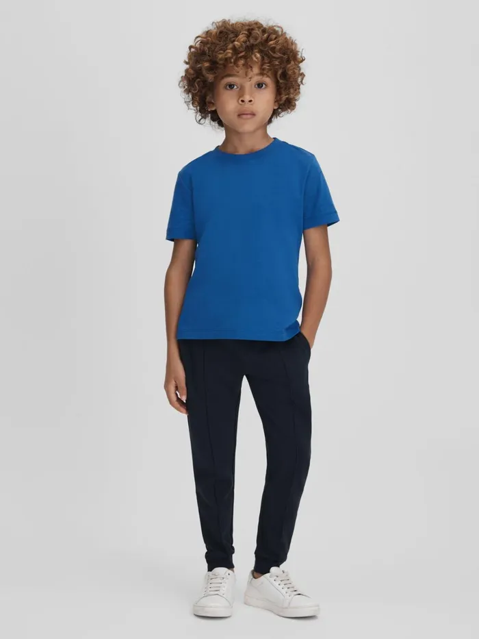 Children Reiss TShirts Bless Crew Neck TShirt Lapis Blue