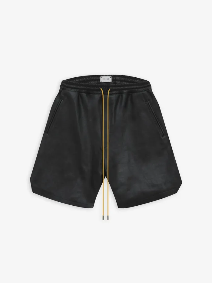 CIESTA LEATHER SHORTS Men Rhude Shorts