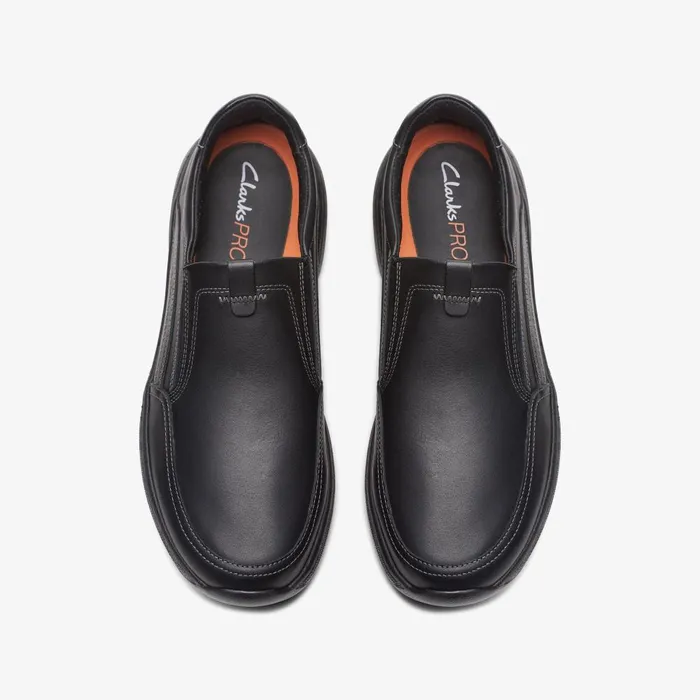 Clarks Pro Step Black Leather Men Clarks Casual Dress Shoes