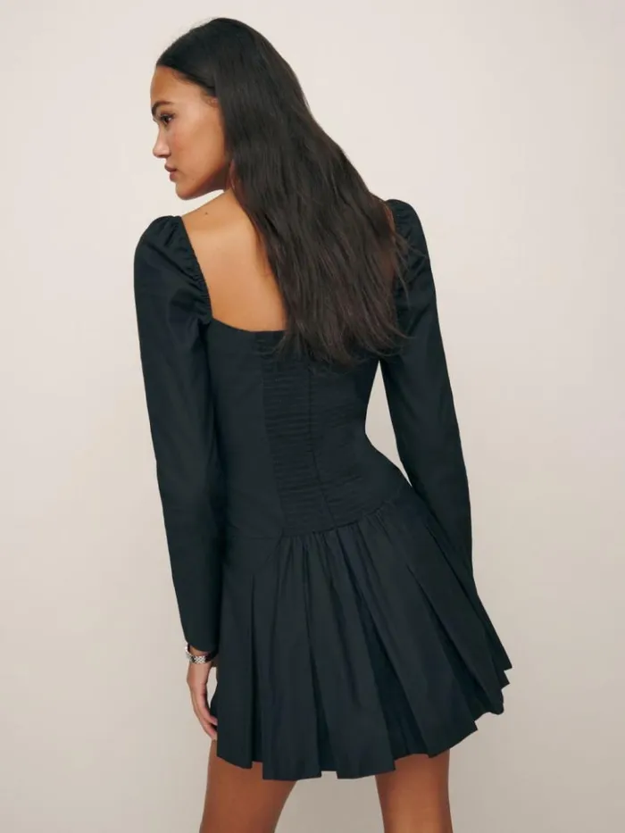 Clothing The Reformation Luella Dress Black