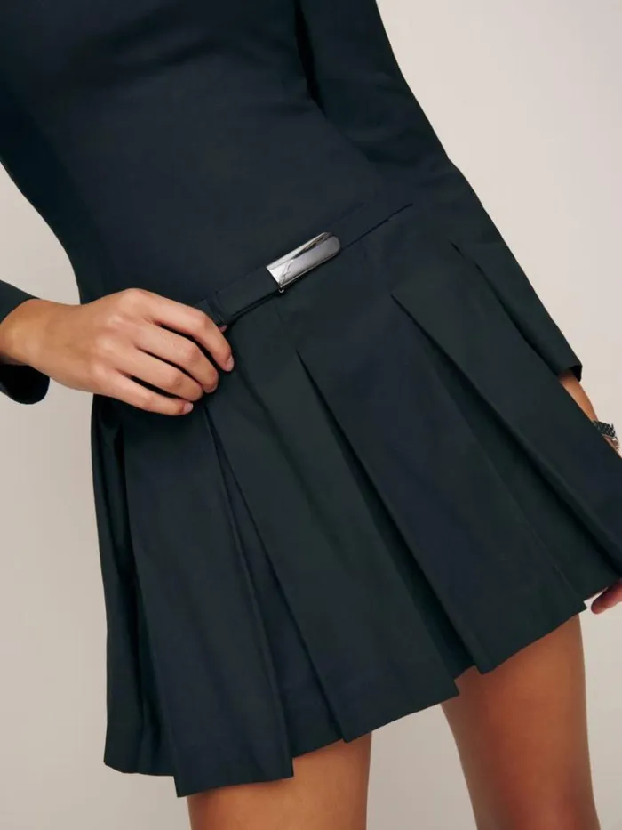 Clothing The Reformation Luella Dress Black