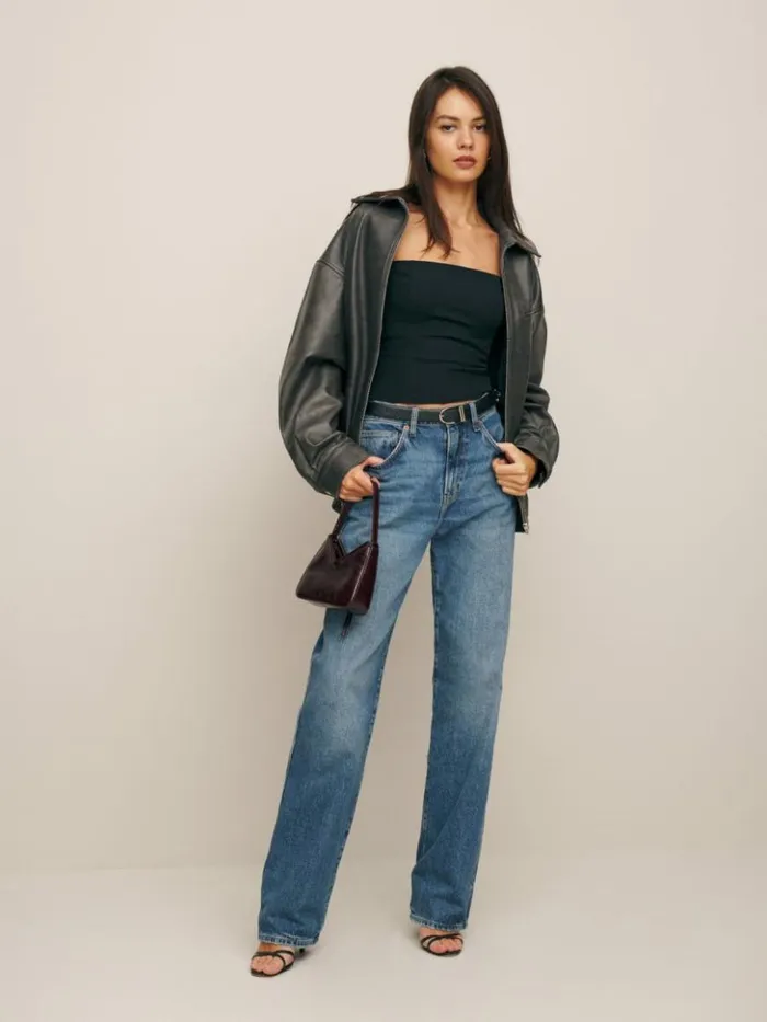 Clothing The Reformation Overland Top Black