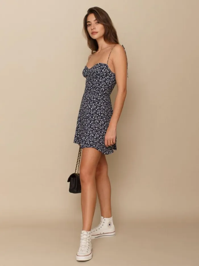 Clothing The Reformation Saskia Dress Twilight