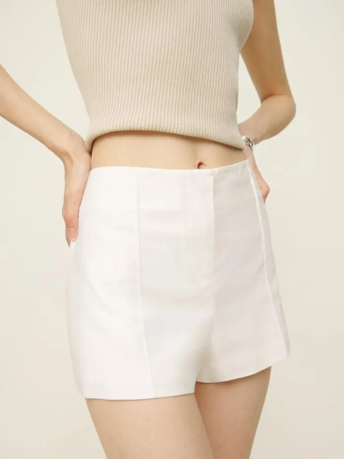 Clothing The Reformation Scout Short White