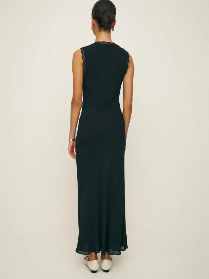 Clothing The Reformation Sharla Dress Black