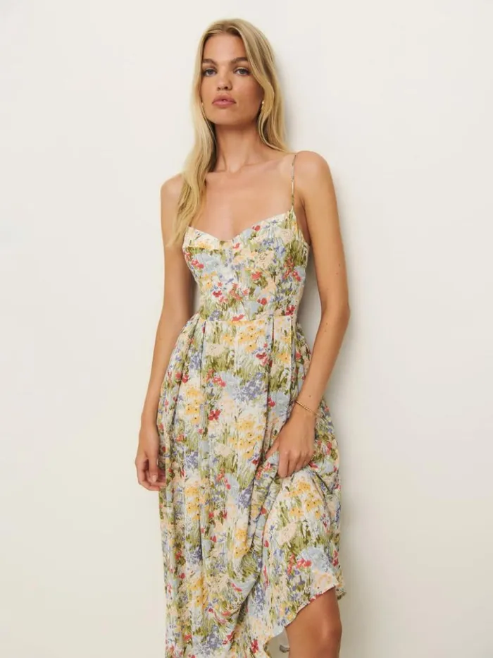 ClothingWeddings The Reformation Jaelyn Dress Countryside