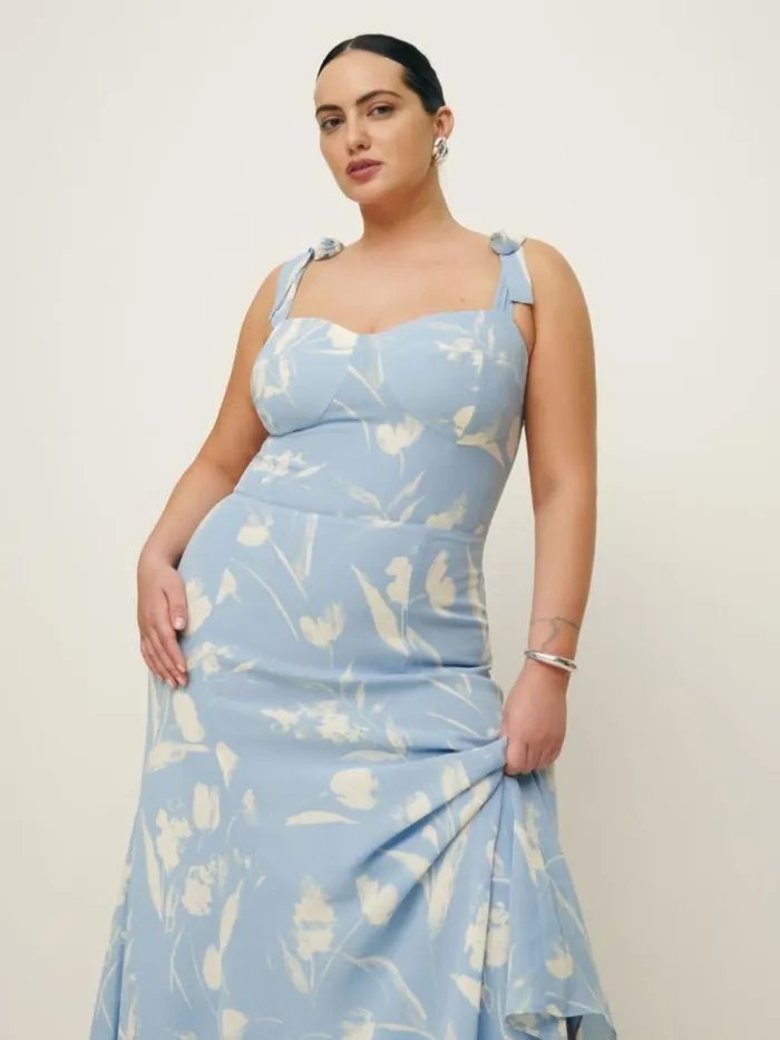 ClothingWeddings The Reformation Nadira Dress Es Clarity