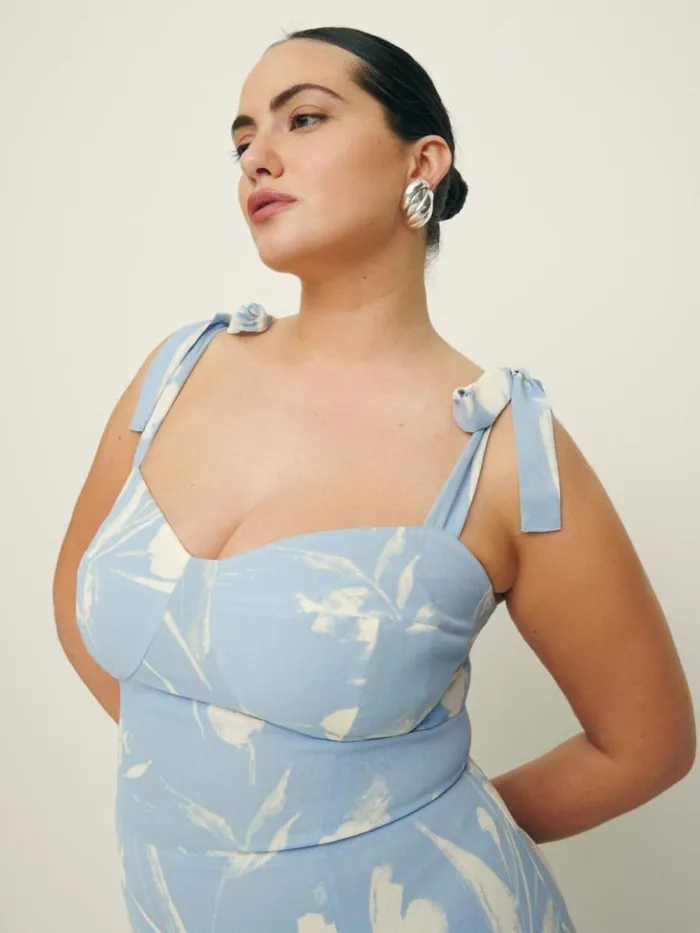 ClothingWeddings The Reformation Nadira Dress Es Clarity