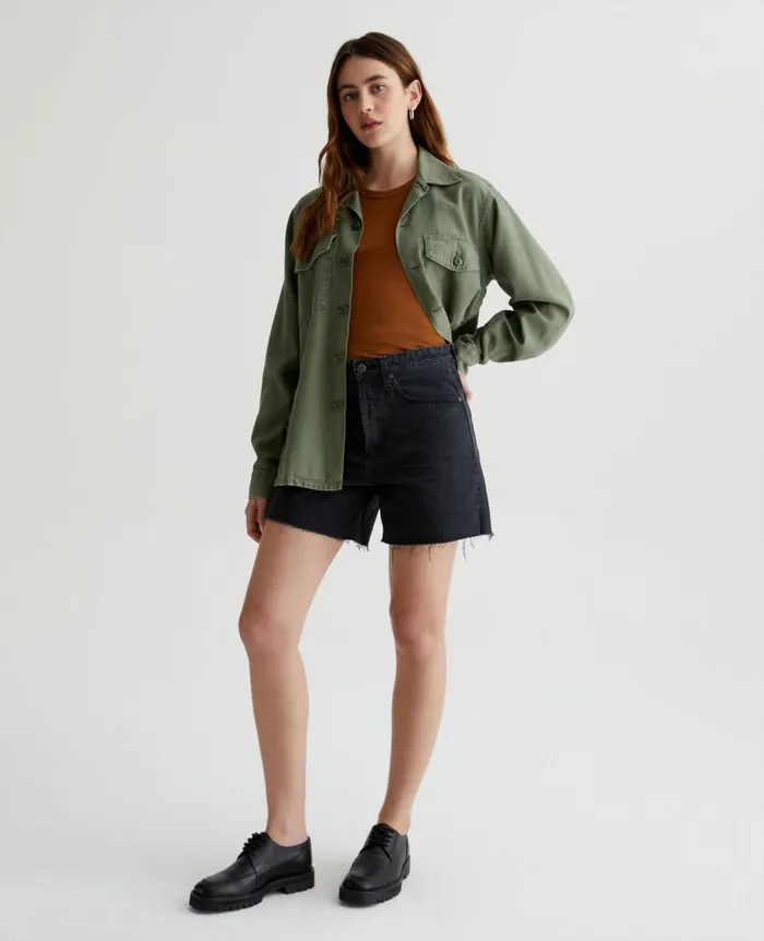 Clove Short 7 Years Vintage Onyx Women AG Jeans Denim