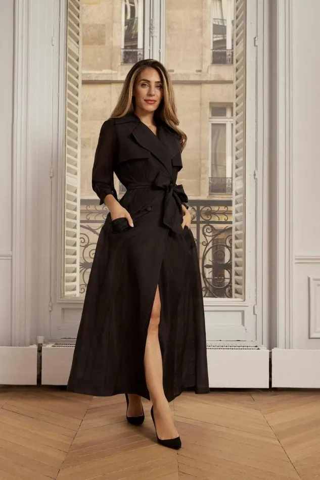 Coats and Jackets Women Karen Millen Lydia Millen Tailored Sheer Panelled Full Skirted Trench Coat Coats and Jackets Women Karen Millen Lydia Millen Tailored Sheer Panelled Full Skirted Trench Coat