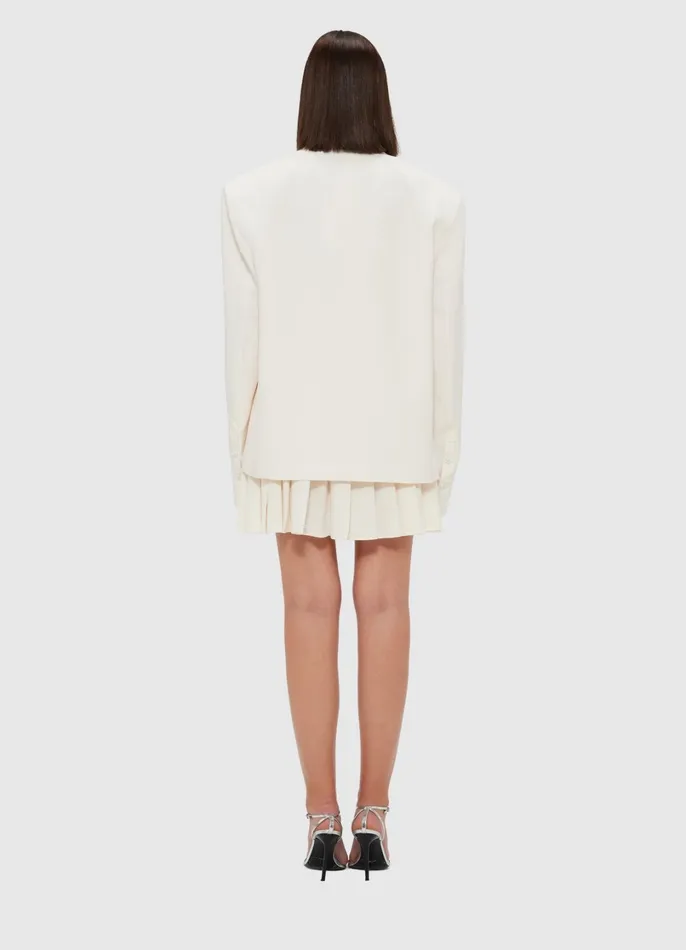 Coats and Jackets Women LEO LIN Jovanna Blazer 8211 Vanilla