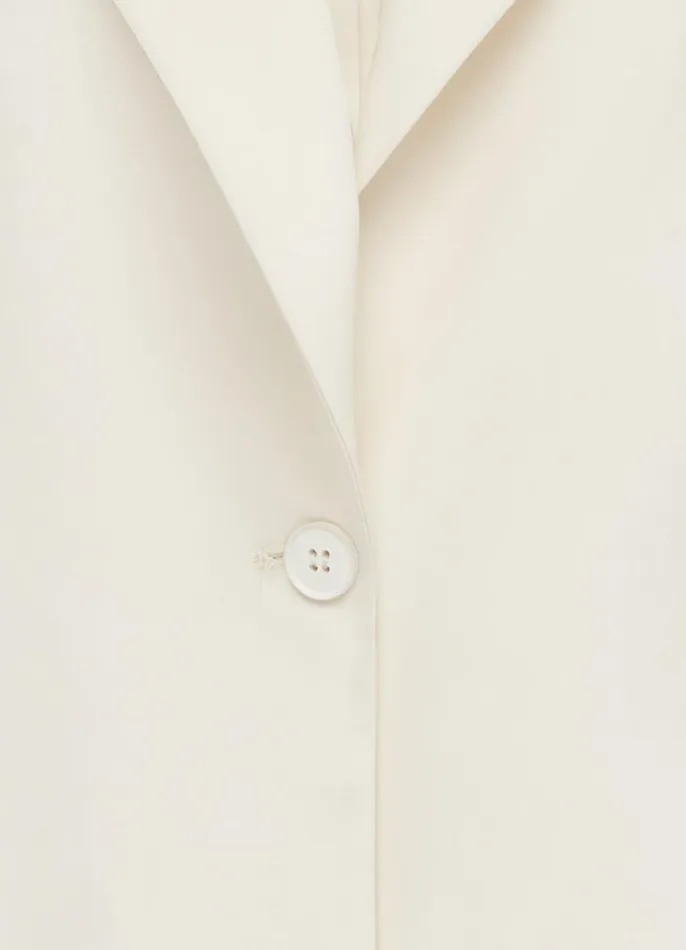 Coats and Jackets Women LEO LIN Jovanna Blazer 8211 Vanilla