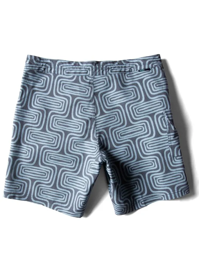 Congos 175quot Boardshort Stone Blue Men Vissla Boardshorts