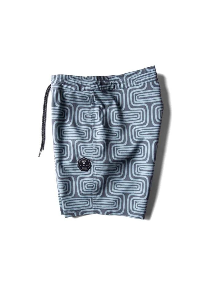 Congos 175quot Boardshort Stone Blue Men Vissla Boardshorts