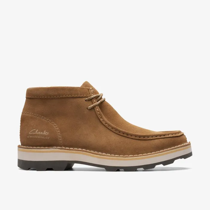 Corston Wally Waterproof Dark Sand Warmlined Men Clarks Boots