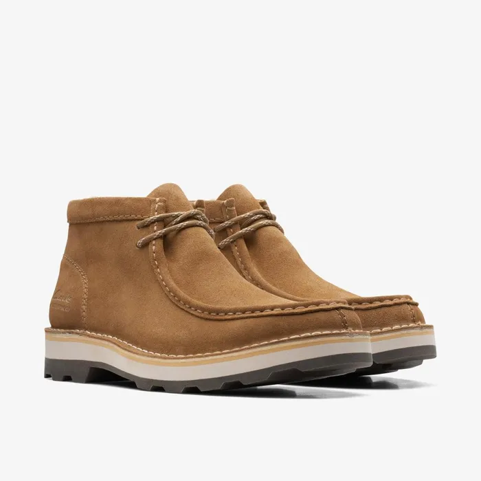Corston Wally Waterproof Dark Sand Warmlined Men Clarks Boots