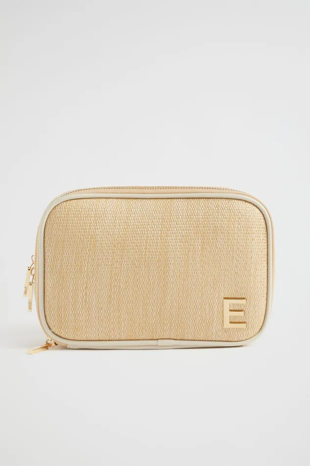 Cosmetic Bags Woman Seed Heritage Initial Make Up Bag E