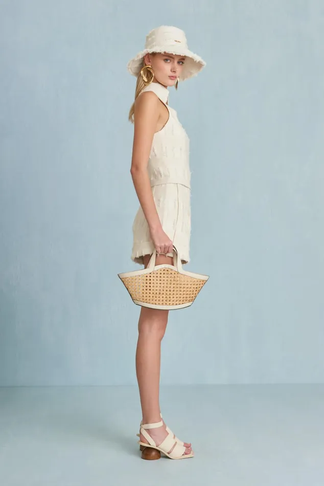 Cult Gaia Dulcie Top Off White Women Tops