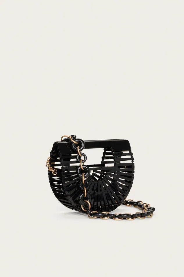 Cult Gaia GaiaS Ark Nano Belt Bag Black Women Mini Bags