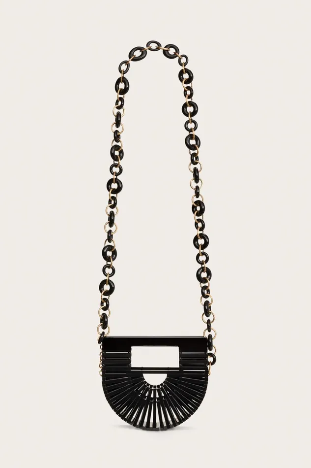 Cult Gaia GaiaS Ark Nano Belt Bag Black Women Mini Bags