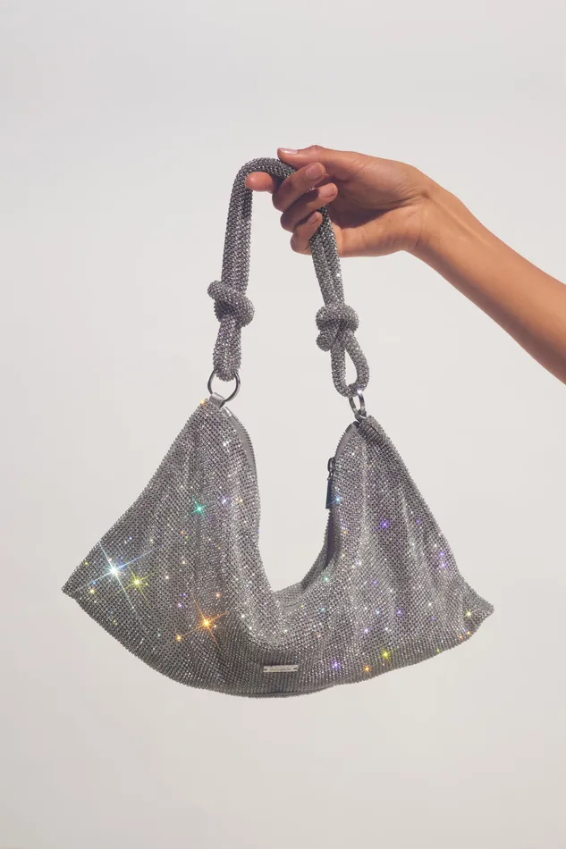 Cult Gaia Hera Mini Rhinestone Shoulder Bag Rhinestone Women Mini Bags Cult Gaia Hera Mini Rhinestone Shoulder Bag Rhinestone Women Mini Bags