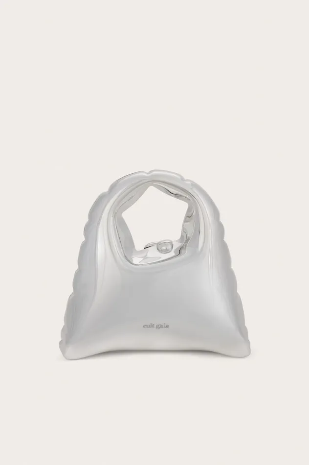 Cult Gaia Inara Bag Shiny Silver Women Mini Bags