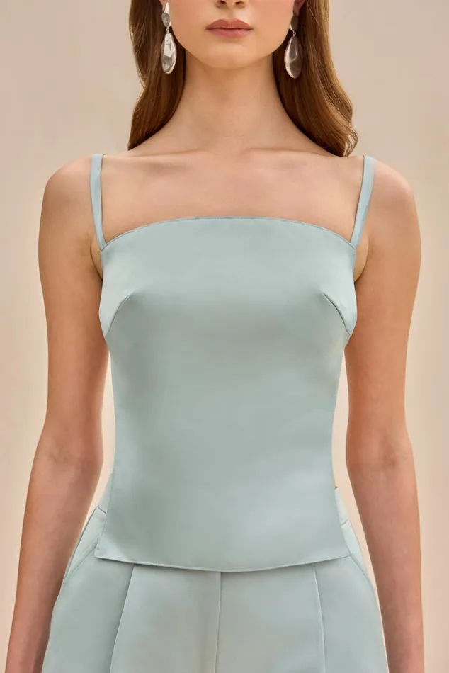 Cult Gaia Meadow Top Hydrangea Women Tops