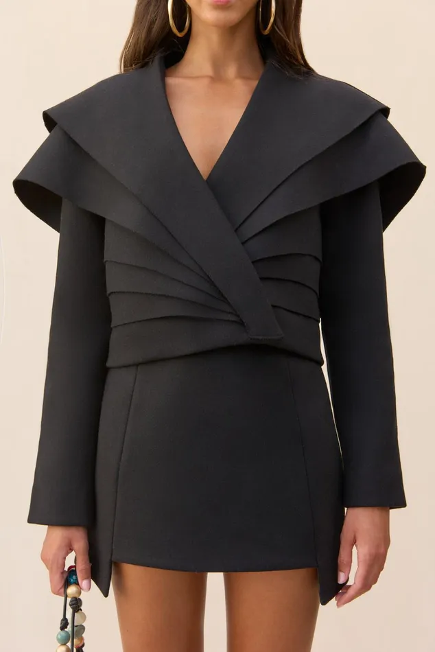 Cult Gaia Sadia Jacket Black Women Outerwear