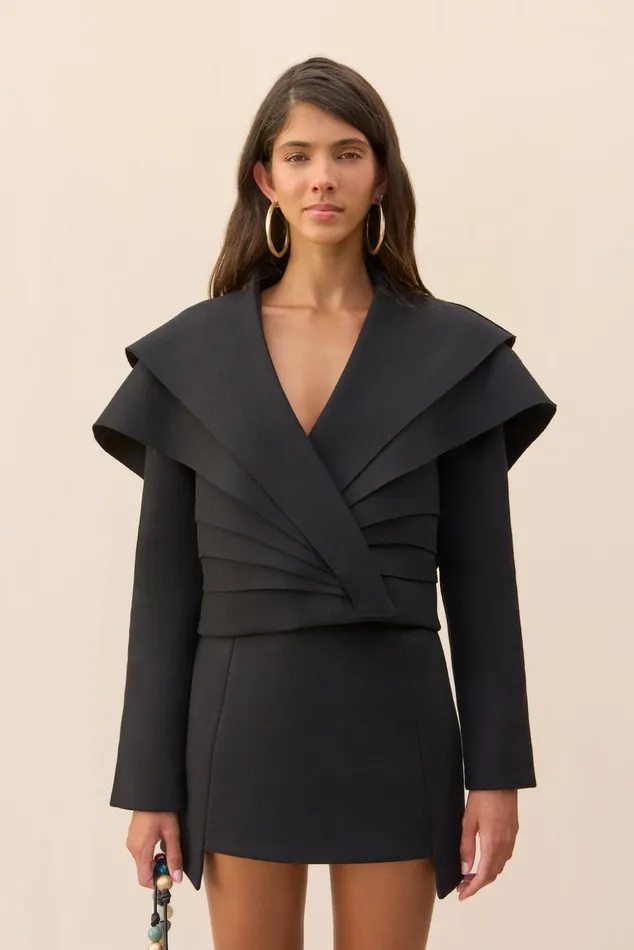 Cult Gaia Sadia Jacket Black Women Outerwear