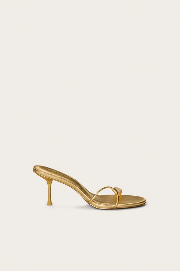 Cult Gaia Veda Sandal Gold Women Sandals