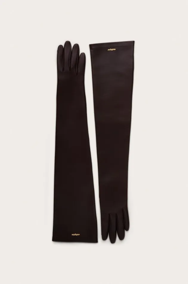 Cult Gaia Zya Gloves Espresso Women Leather Goods