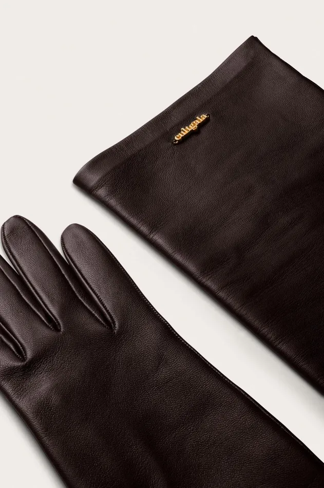 Cult Gaia Zya Gloves Espresso Women Leather Goods