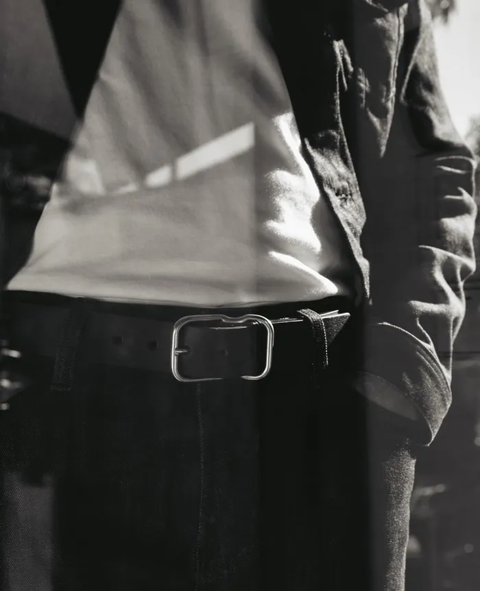 Danny Belt Blacknickel Men AG Jeans Belts Danny Belt Blacknickel Men AG Jeans Belts