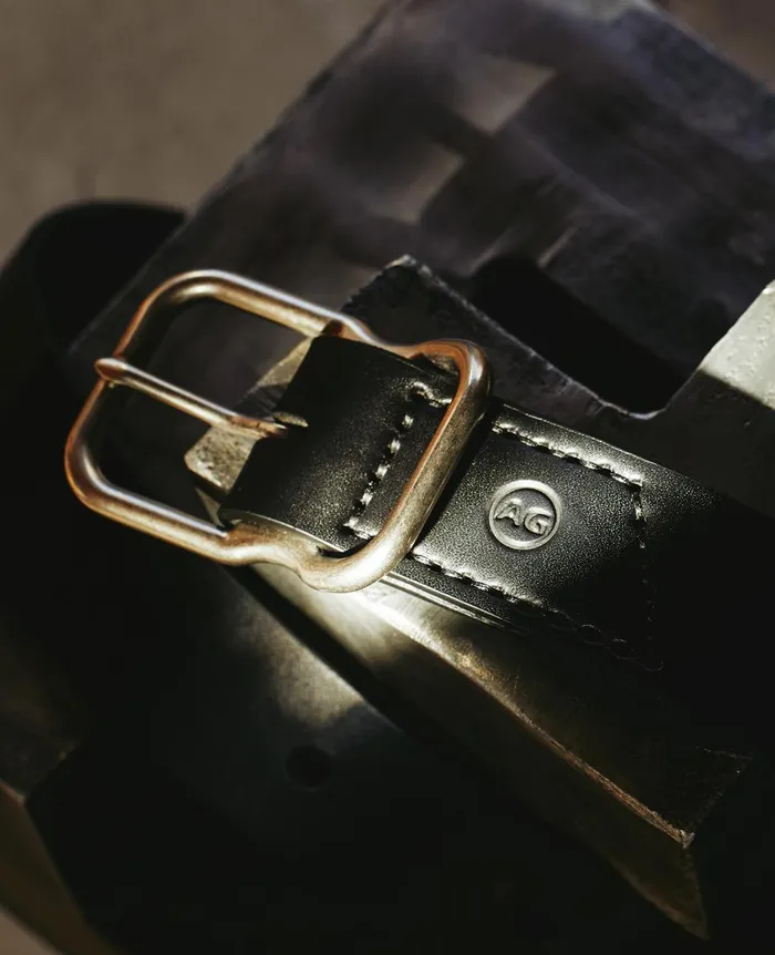 Danny Belt Blacknickel Men AG Jeans Belts Danny Belt Blacknickel Men AG Jeans Belts