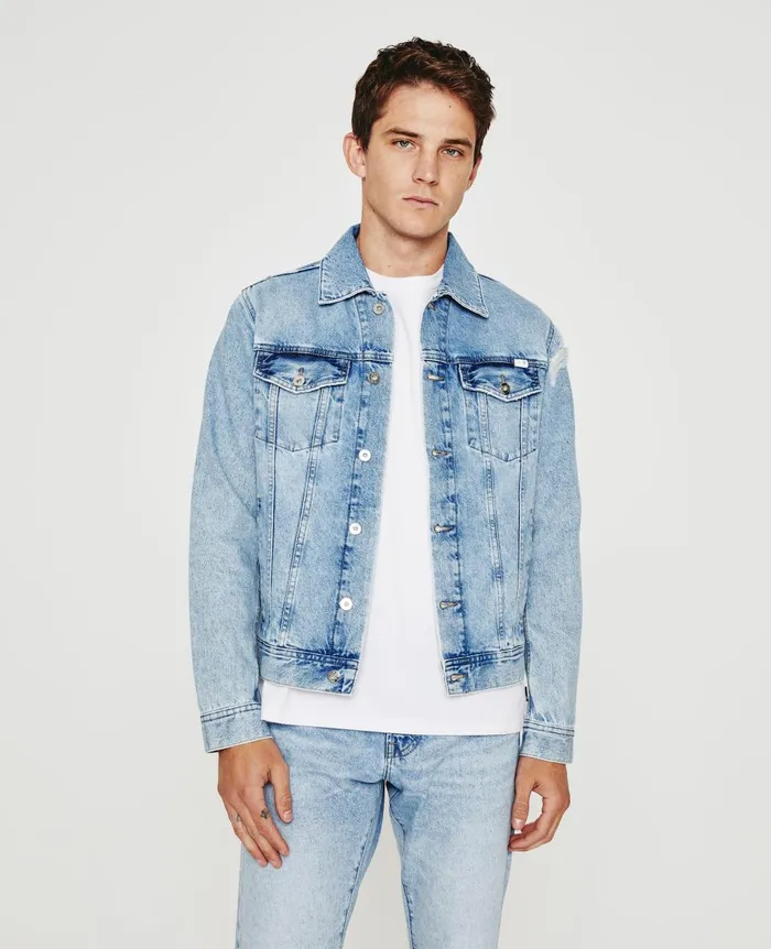 Dart Jacket 22 Years Tallahassee Destructe Men AG Jeans Jackets