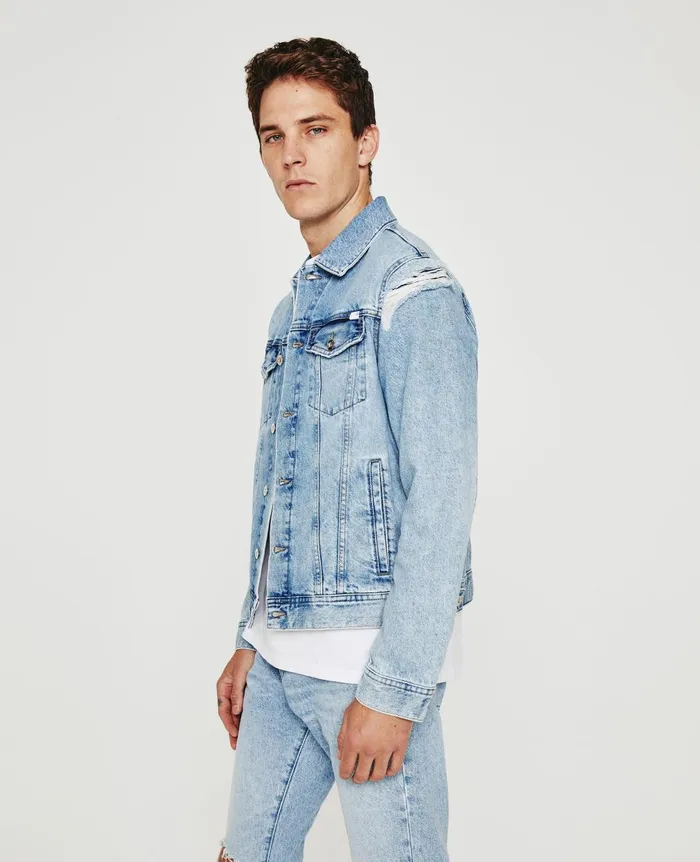 Dart Jacket 22 Years Tallahassee Destructe Men AG Jeans Jackets Dart Jacket 22 Years Tallahassee Destructe Men AG Jeans Jackets