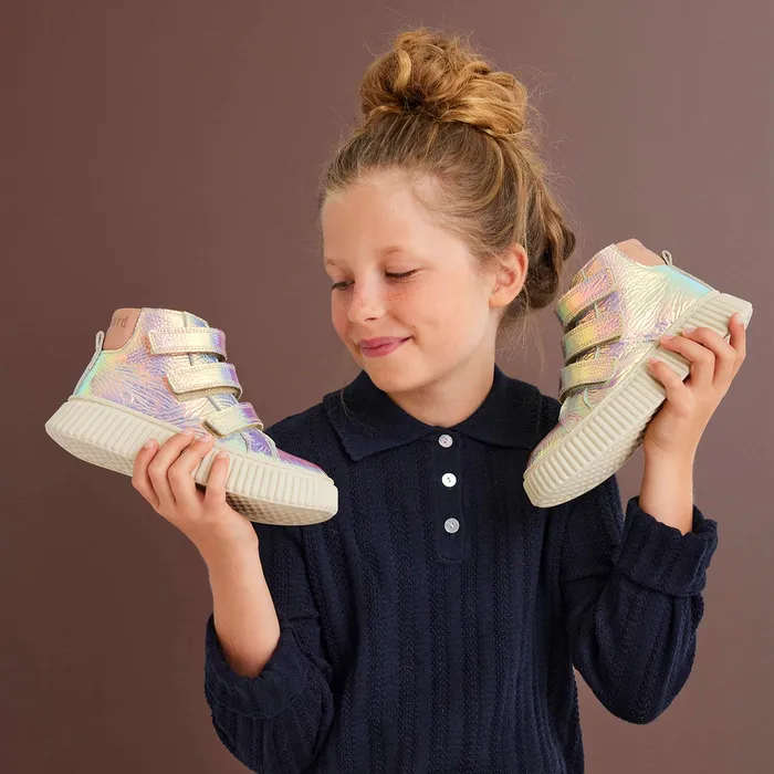 debbie v galaxy Silver Sneakers bisgaardshoes KIDS