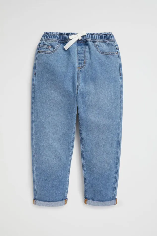 Denim and Jeans Boy Seed Heritage Rolled Cuff Jean Classic Blue