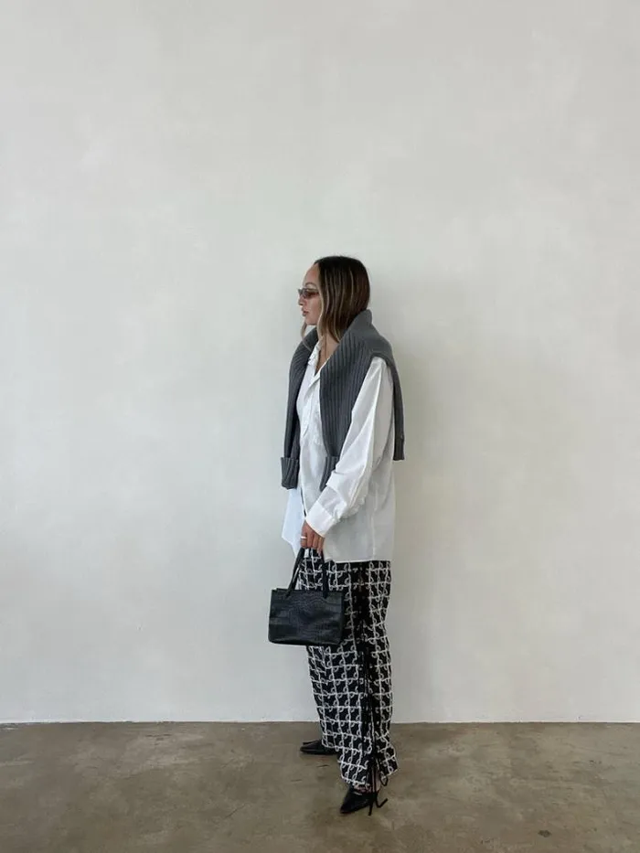 DenimPants Shop Lisa Says Gah Evelyn Bow Tie Pant