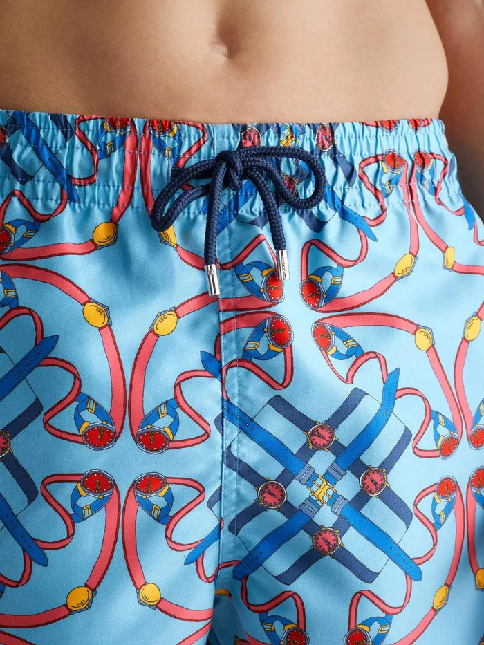 Derek Rose Swim Shorts Maui 57 Multi Men Classic Fit Swim Shorts