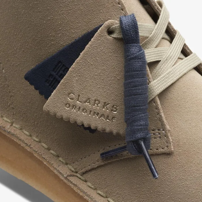 Desert Coal Stone Suede Men Clarks Desert Boots