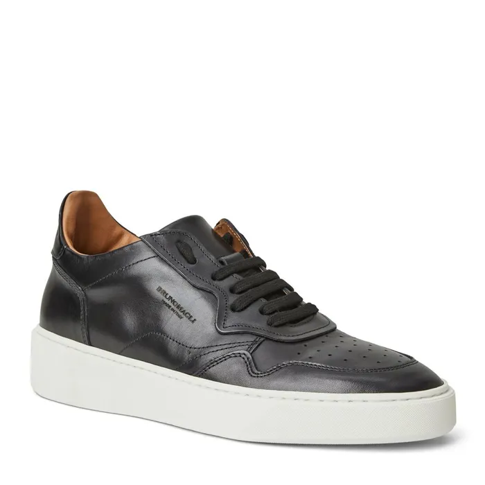 Dezi Cup Sole SneakerBlack Men Bruno Magli Sneakers