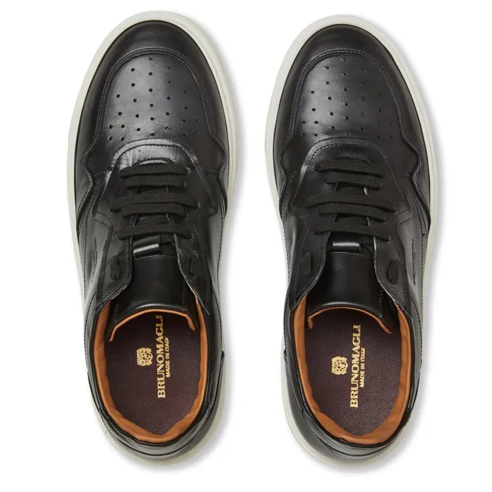 Dezi Cup Sole SneakerBlack Men Bruno Magli Sneakers