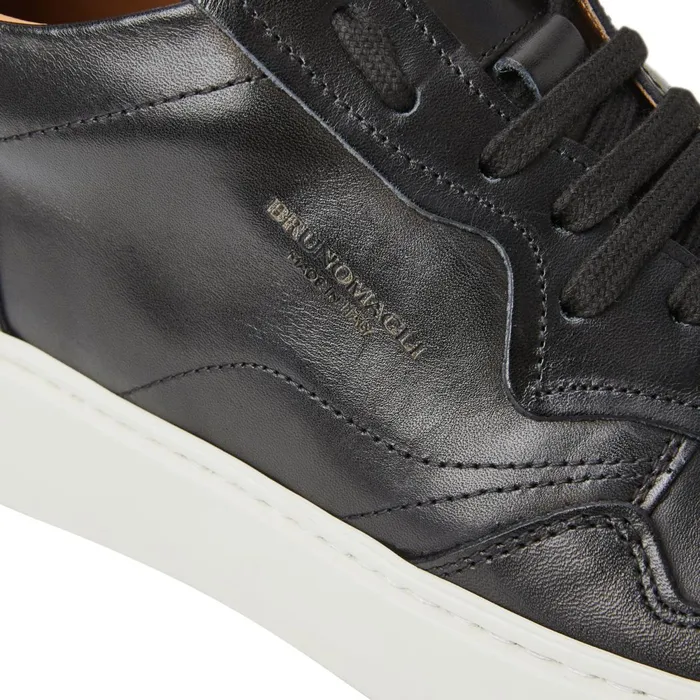 Dezi Cup Sole SneakerBlack Men Bruno Magli Sneakers