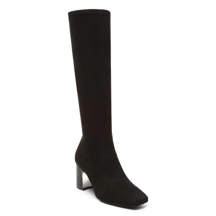 Donald Pliner Boot CASSIDY Black Suede 8211 Women Donald Pliner Boot CASSIDY Black Suede 8211 Women
