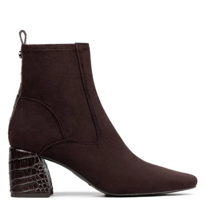 Donald Pliner Boot NIRI Dark Brown Stretch Suede 8211 Women