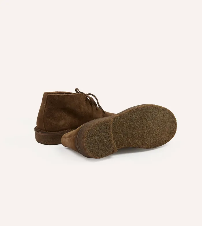 Drake039s Crosby MocToe Chukka Boot Tobacco Suede Men Chukkas
