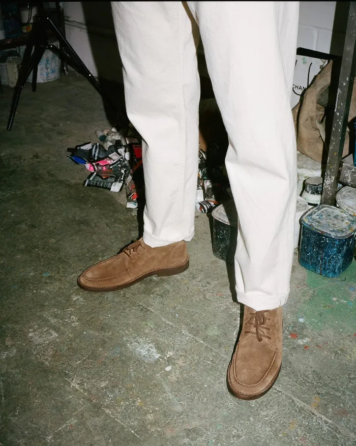 Drake039s Crosby MocToe Chukka Boot Tobacco Suede Men Chukkas